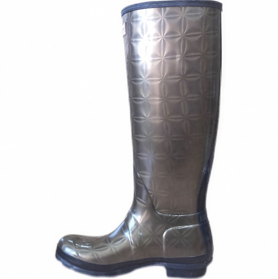 Patcus herrregnboots i 3D-präglad gummi